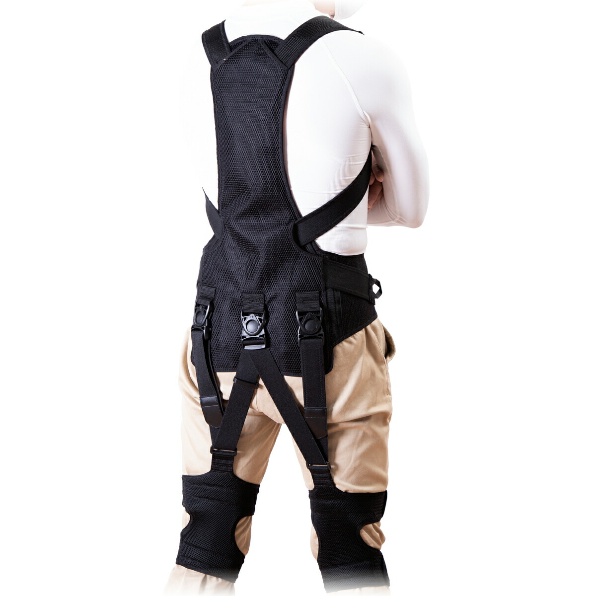 ワーキングパワースーツ ブラック 腰痛軽減 作業補助 パワーアシスト powersuitx1-1.jpg