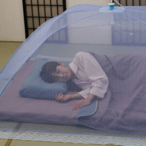 ワンタッチ蚊帳　大人昼寝用 大人用 お昼寝 蚊帳 幌蚊帳 ワンタッチ カヤ : 植田蚊帳Yahoo!店