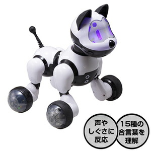 ロボット犬 歌って踊ってわんわん RI-W01  おしゃべりロボット おしゃべり人形 おしゃべり犬 コミュニケーショントイ おしゃべりトイ