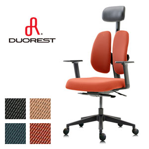 エルゴノミクスチェア【送料無料】【DUOREST デュオレスト NEXT1】腰と背中への負担を軽減してくれるPCチェア デスクワークにおすすめ 187t01951｜NSTショッピング