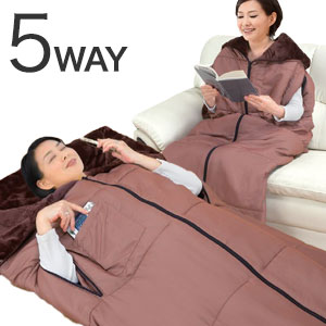 ＼ペイジ押さえる・神通力差し交わす付／ 【2月下旬入荷予定を組む】5WAY寝袋【貨物輸送無料】【あったか5WAYトリプルウォーム寝袋】腕が出せるシュラフ まさかの時 不仕合わせ時 防災グッズ 洗い濯ぎ機差しゆるす 衣嚢 納める袋付き添い人