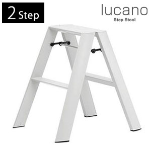 室内の室内装飾にもなる今めかしいな脚立【METAPHYS lucano 2-step／ルカーノ トゥーステップ】