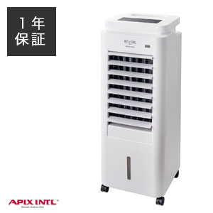 ＼ページ限定・マジッククロス付／　タワー型ファン【送料無料】【APIX ホット＆クールモイスト2 AHC-990R】タワーファン ホワイト オールシーズン 涼風 冷風 送風 温風 ヒーター 加湿器 寝室 扇風機 気化式 アピックス 気過熱 冷風扇風扇 1年中使える 暑さ対策 子供部屋