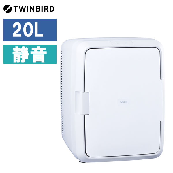 楽天市場】冷温庫 TWINBIRD 【送料無料】【ツインバード 2電源式コンパクト電子保冷保温ボックス HR-EB06W】 12V車 保冷庫 保温庫  温冷庫 コンパクト AC電源 DC電源 12V車用 : NSTショッピング