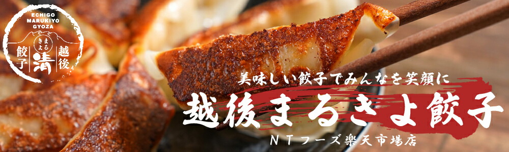 NTフーズ 楽天市場店:越後新潟から美味しい餃子をお届けいたします。