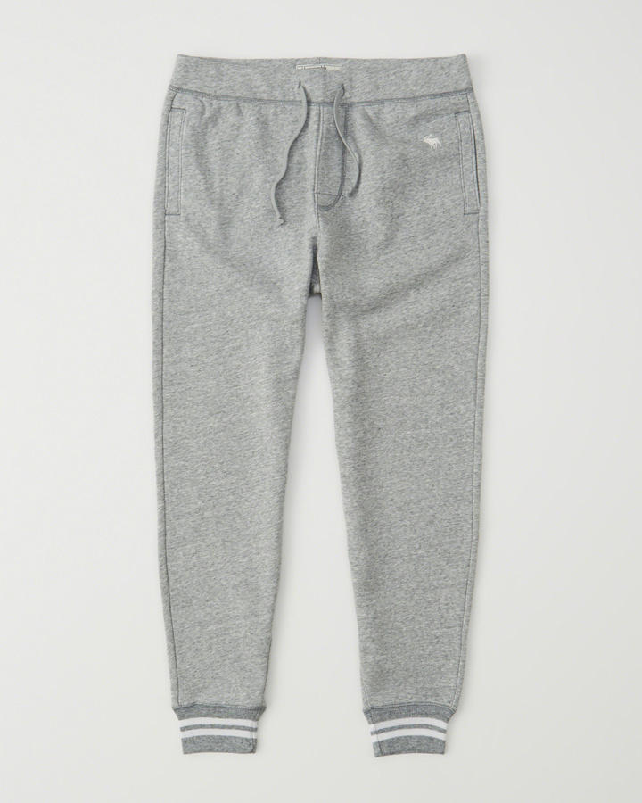 light grey joggers mens