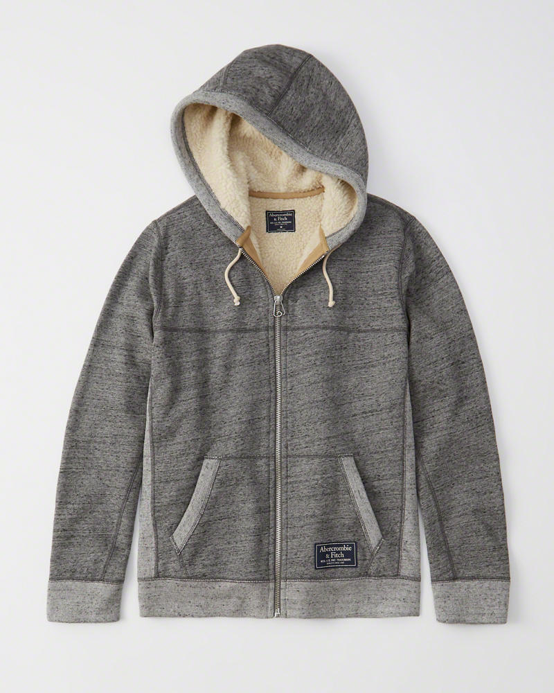 abercrombie sherpa hoodie