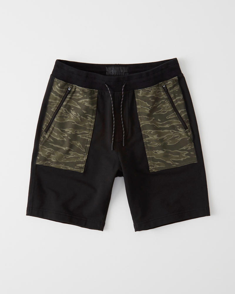 abercrombie sweat shorts