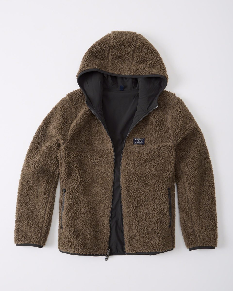 reversible sherpa jacket hollister