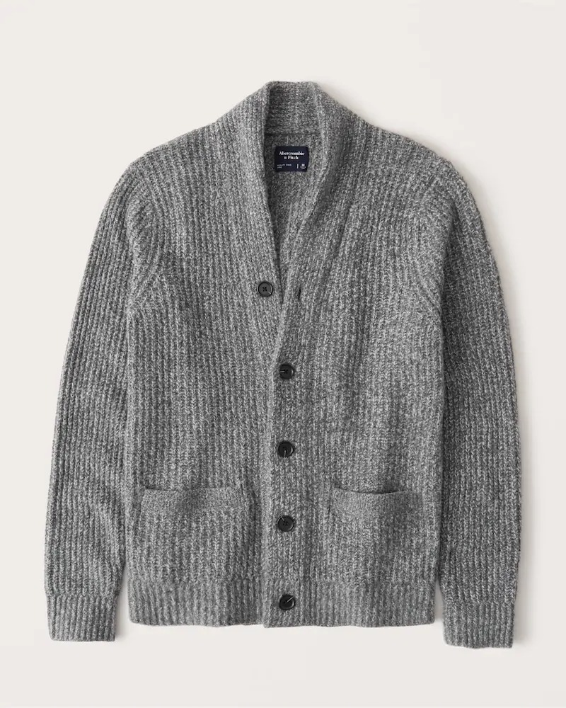 高級感 楽天市場 Abercrombie Fitch アバクロンビー フィッチ ショールカラー カーディガン Marled Shawl Cardigan Sweater メンズ Grey 新品 ｔａｇ 楽天市場店 超目玉 Www Mitra Investindo Com