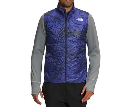 P5倍!!全商いもの6/4 20時~THE NORTH FACE ザノースフェイス ウインター ウォーム インサレーション より良い (WINTER WARM INSULATED VEST) メンズ  (BLUE/PRNT) 新品 EU/USA真似形