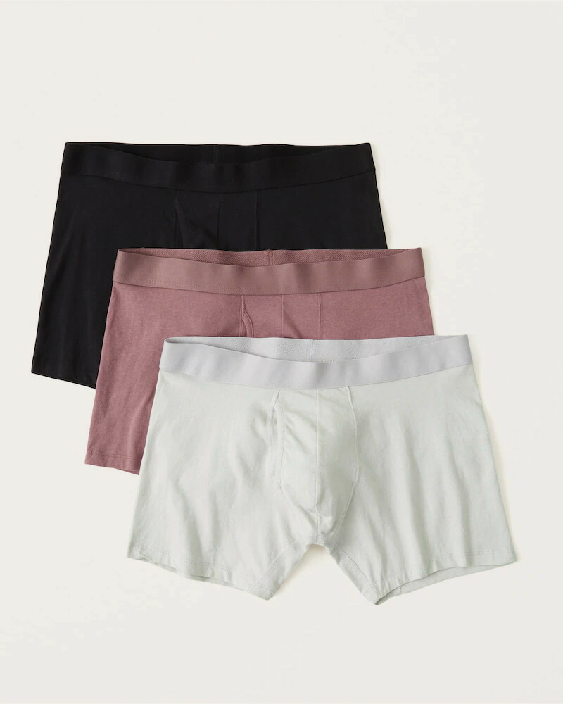 もあな 新品 A&F TRUNK 5パック ボクサー アバクロ メンズ 5インチ モダル ボクサーブリーフ3枚パック | メンズ