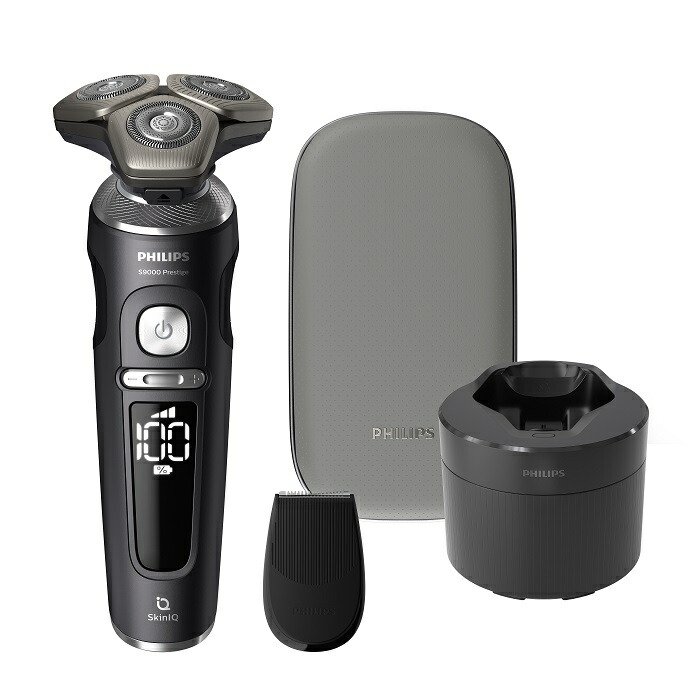 【貨物輸送無料】 PHILIPS フィリップス S9000プレ上演つづき物 メンズ明かり電気かみそり  SP9840/32 メンズ電気かみそり S9000 回転させる式 自動小銃洗い濯ぎ機付 お風呂剃り 電気かみそり 髭剃り