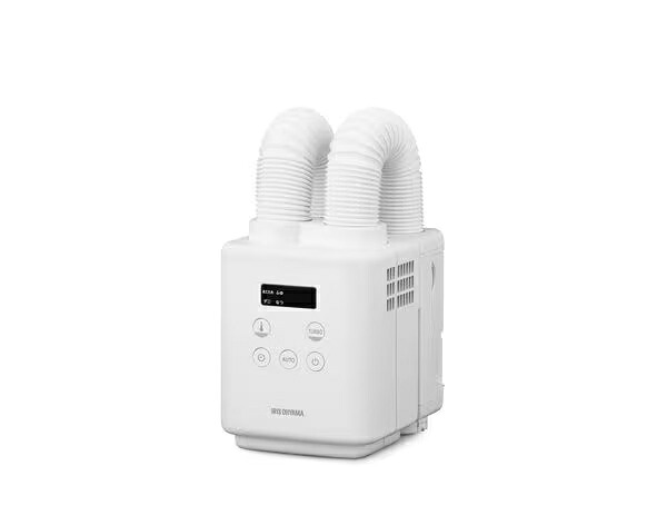 【送料無料】 アイリスオーヤマ ふとん乾燥機 カラリエmini TURBO ツインノズル ホワイト JSK-W10-W