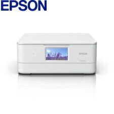 【貨物輸送無料】 エプソン A4色つやインクジェット練りあわせる機/Colorio/6色/無線電話ローカルエリアネットワーク・Wi-Fi/4.3型ワイドタッチパネル/白いこと EP-887AW