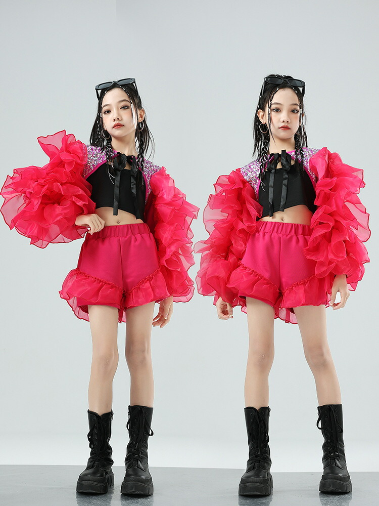キッズダンス衣装 ヒップホップ へそ出し Ｔシャツ 黒 ストリート 衣装 大人 セットアップ 女の子 子供服 かっこいい 演出服 舞台服 HIPHOP ステージ衣装 応援団 ヒップホップ ダンス練習着 jazz おしゃれ 発表会 人気 応援団 舞台服 演奏会 人気 舞台効果抜群