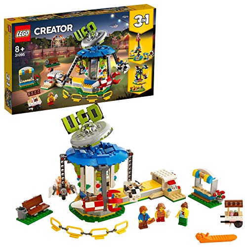 [店卸し資産懲らしめる 6/14まで] レゴ(LEGO) 創造者 遊園地のスペースライド 31095 立ちはだかる 手あそび うしろ帯 御坊っちゃん 廃盤