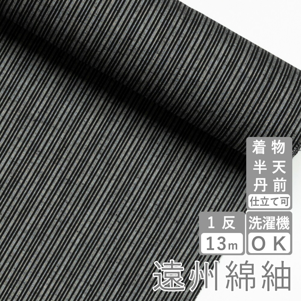 遠州綿紬 S-54 -森閑とした（音無し）-