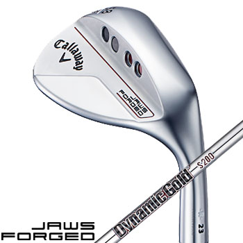 キャロウェイ　2023 JAWS FORGEDウェッジ クロム　日本仕様Dynamic Goldバーガンディ (S200)スチールシャフト　［Callaway 　WEDGE　ゴルフ　ジョーズ フォージド]｜Number7 ナンバーセブン ゴルフ