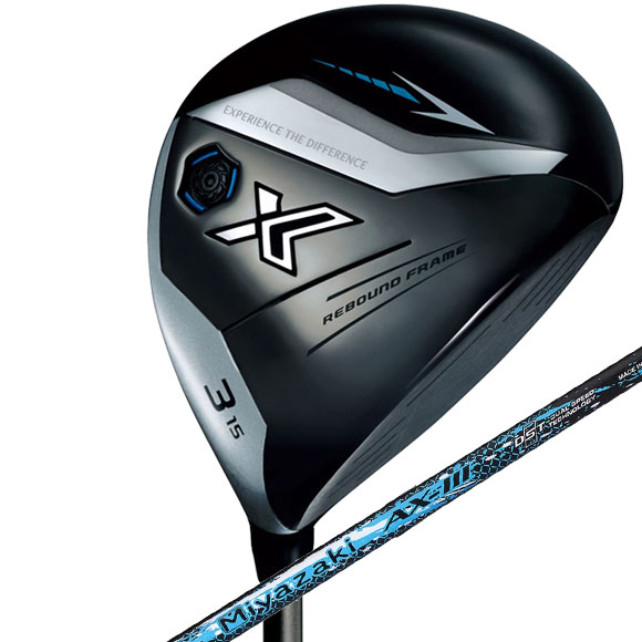 ダンロップ 2024 ゼクシオ エックス フェアウェイウッド (#3,4,5,7,9）Miyazaki AX-3 カーボンシャフト[XXIO X　 Fairway wood 　ゴルフ]｜Number7 ナンバーセブン ゴルフ