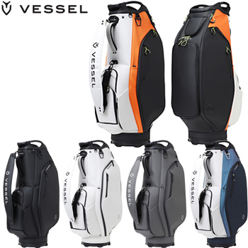 VESSEL 2023 LUX7 JP 9型 カートバッグ [ベゼル ラックス7 キャディ