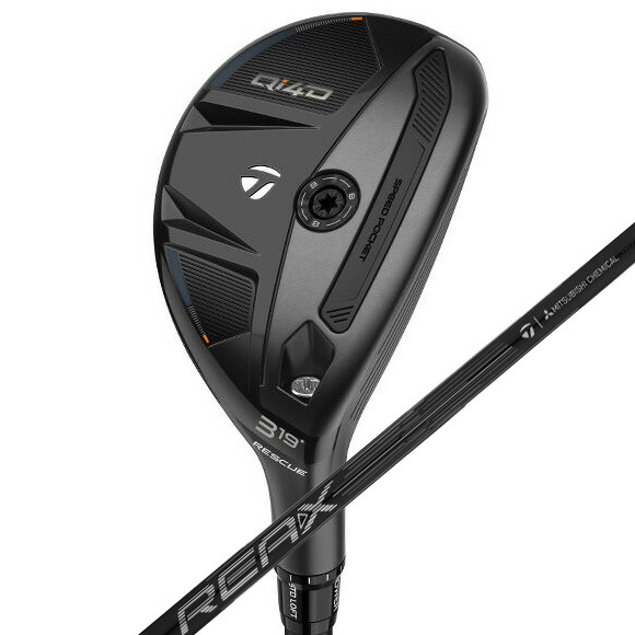 テーラーメイド 2026Qi4D レスキュー 日本仕様 REAX 65 カーボンシャフト［Taylormade　ユーティリティ　キューアイ フォーディー　ゴルフ]｜Number7 ナンバーセブン ゴルフ