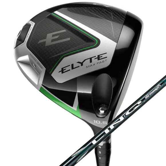 キャロウェイ 2025 ELYTE MAX FASTドライバー 日本仕様 LIN-Q GREEN 40 for Callaway カーボンシャフト［Callaway　エリートマックスファスト　DRIVER　ゴルフ]｜Number7 ナンバーセブン ゴルフ