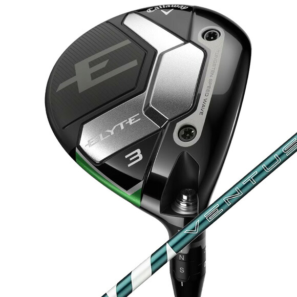 キャロウェイ 2025ELYTEフェアウェイウッド 日本仕様 VENTUS GREEN 5 for Callaway カーボンシャフト ［Callaway　エリート 　 Fairwaywood　ゴルフ]｜Number7 ナンバーセブン ゴルフ