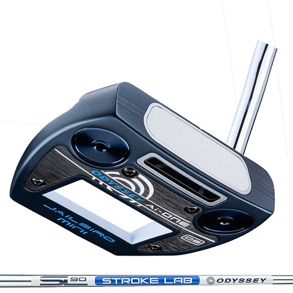 オデッセイ 2025Ai-ONE JAILBIRD MINI VERSA90 DBパター 日本仕様STROKE LAB 90 スチールシャフト[odyssey　PUTTER　 エーアイ ワンジェイルバードミニ]｜Number7 ナンバーセブン ゴルフ