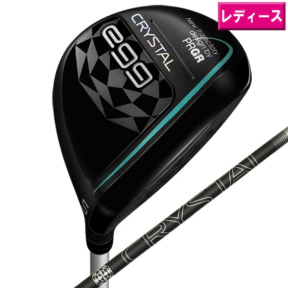 プロギア 2025CRYSTAL egg フェアウェイウッド (Ladies'） 日本仕様　 CRYSTAL egg専用シャフ [PRGR　Ladies　Fairwaywood　ゴルフ　HHW-LY]｜Number7 ナンバーセブン ゴルフ