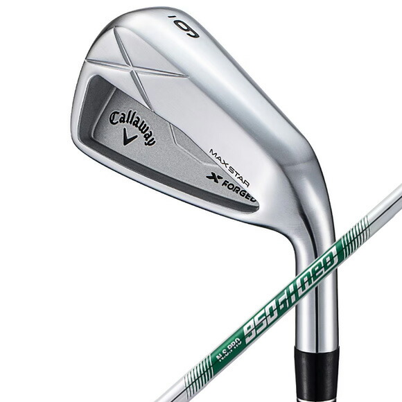 キャロウェイ 2025 X FORGED MAX STARアイアン　5本 セ ッ ト（ I#6-9,PW） 日本仕様 N.S.PRO 950GH neo (S) スチールシャフト［Callaway　 エックス　フォージドマックス スター　Iron　ゴルフ]｜Number7 ナンバーセブン ゴルフ
