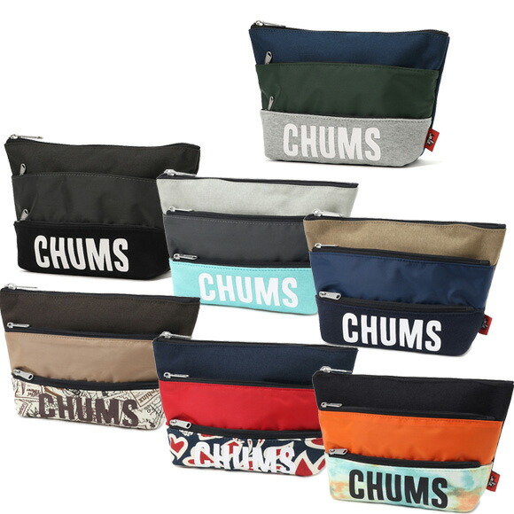 楽天市場】チャムス/CHUMS ダイスポーチスウェットナイロン ポーチ