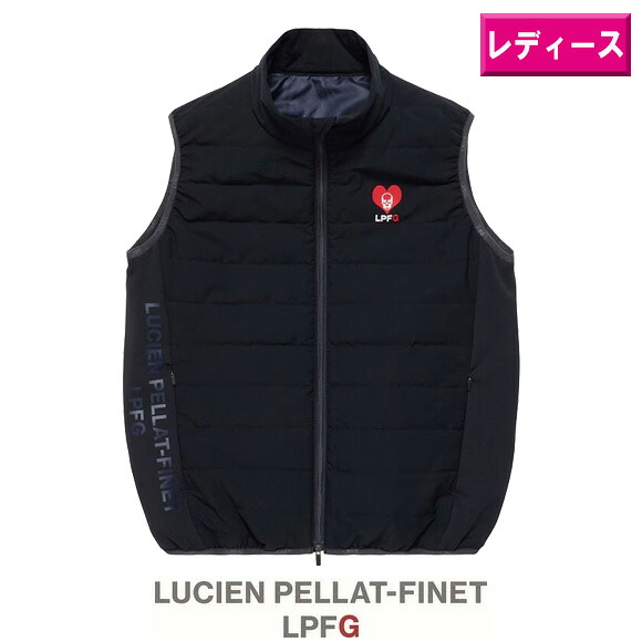 LUCIEN PELLAT-FINET LPFG ウィメンズ 中綿キルティング スタンドカラージップベスト　309-92463　日本正規品　[ルシアン ペラフィネ　 Golf 　ゴルフ　ゴルフウェア　レディース]｜Number7 ナンバーセブン ゴルフ 56,760円