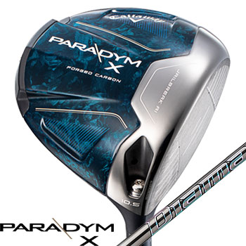 キャロウェイ 2023 PARADYM Xドライバー 日本仕様 Diamana GT 50 カーボンシャフト［Callaway　パラダイム エックス　DRIVER　ゴルフ]｜Number7 ナンバーセブン ゴルフ