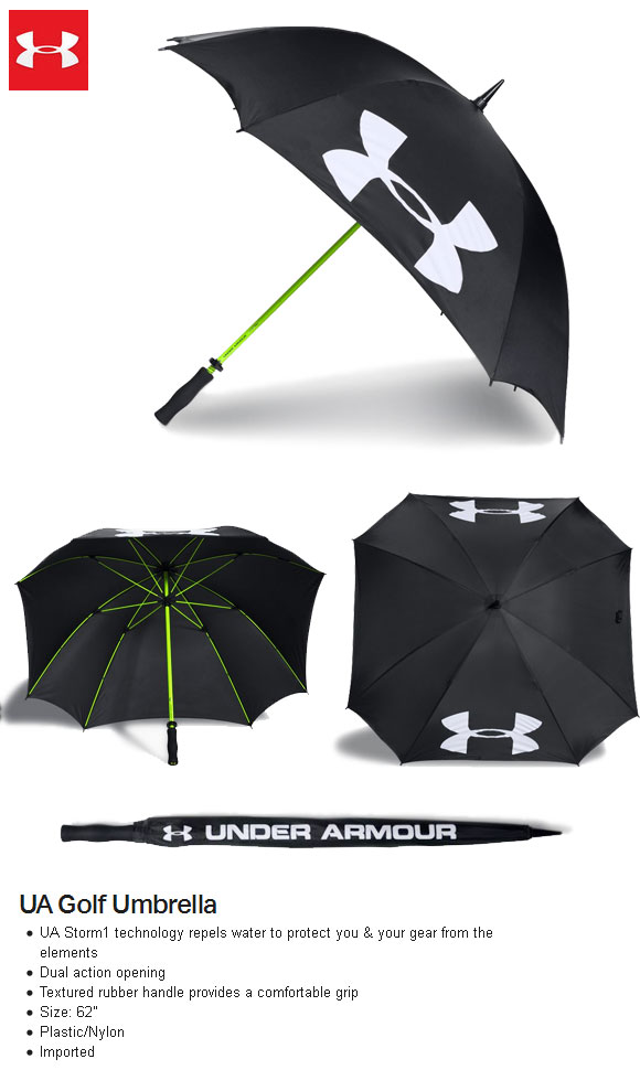 UNDER ARMOUR UA Golf Umbrella 傘 UA Double Canopy Golf Umbrella | Under Armour