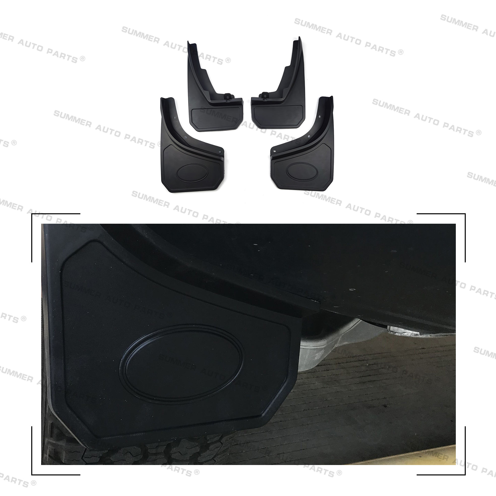 Land Rover Defender90/110/130 　2020-2025 マッドフラップ　スモールサイズ　泥除け　【並行輸入品】｜輸入カーパーツ専門店　NUN