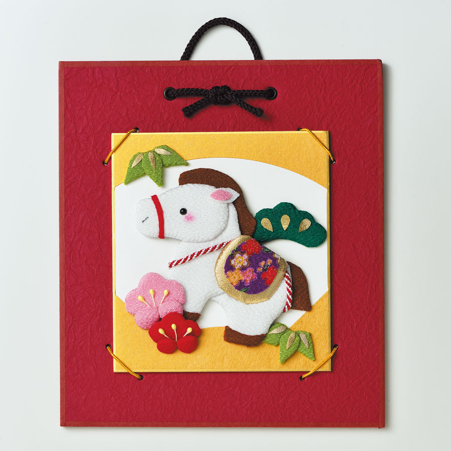 ハンドメイド　干支　押し絵(11枚)+作ってない物2枚 ハンドメイド 干支 押し絵(11枚)+作ってない物2枚