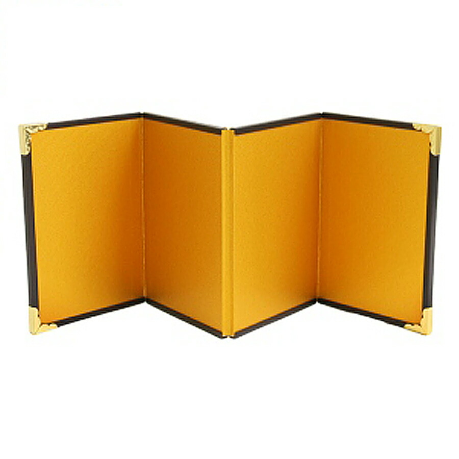 楽天市場】二曲屏風（中）【金屏風】【和雑貨】【ミニ 金】 : 花火と