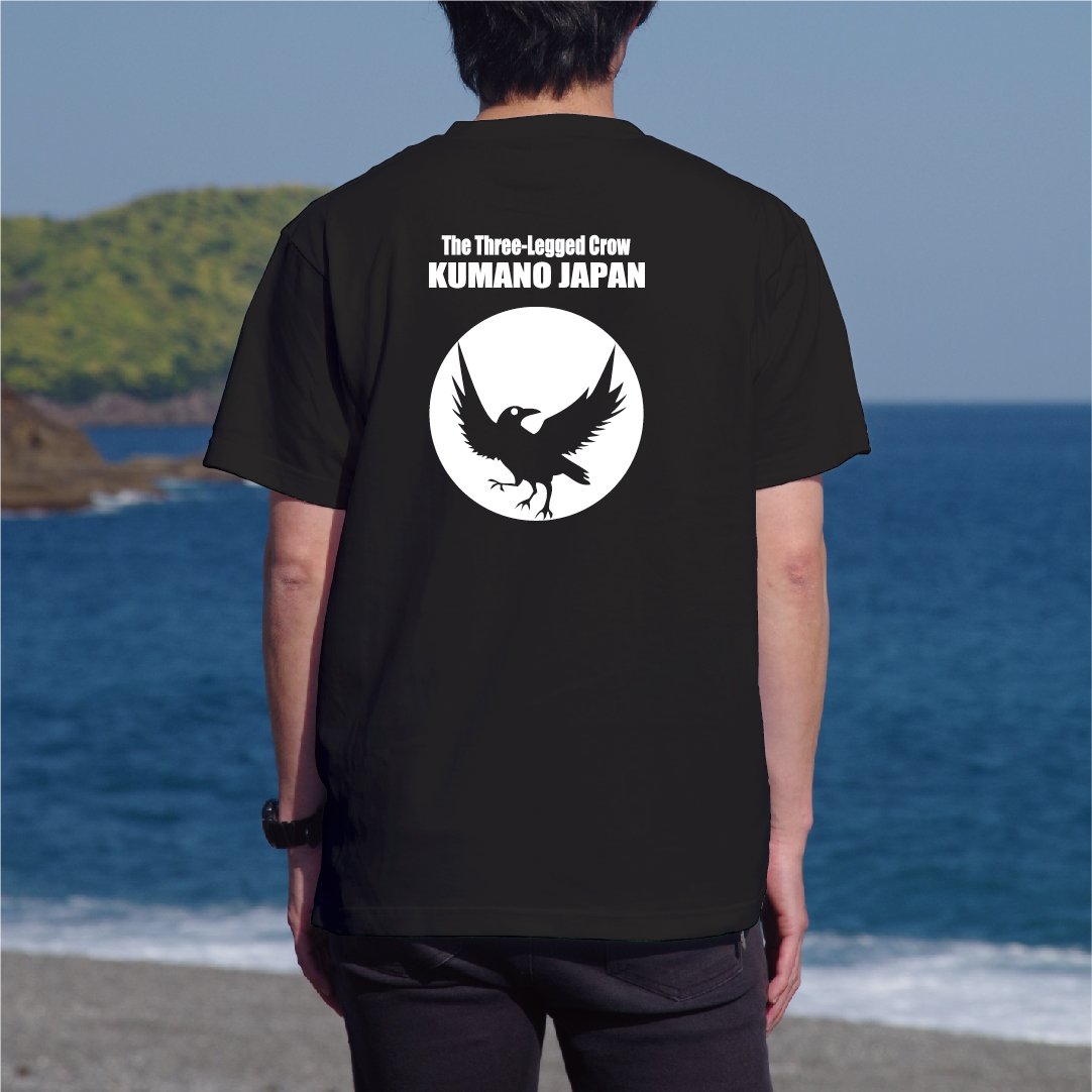 楽天市場 Yatagarasu ｔシャツ 半袖 八咫烏 やたがらす 和歌山県 世界遺産熊野古道 お土産 ご当地ｔシャツ 布や熊野 楽天市場店