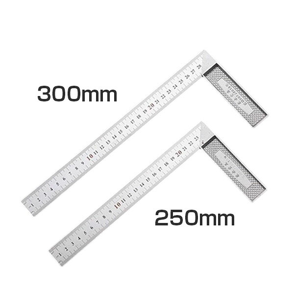 楽天市場】三角 スコヤ定規 185mm(7インチ) 305mm(12インチ)三角
