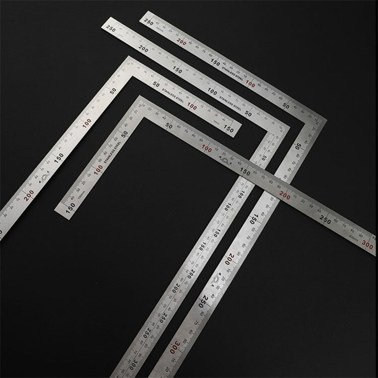 楽天市場】三角 スコヤ定規 185mm(7インチ) 305mm(12インチ)三角定規