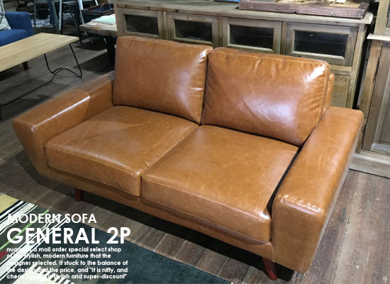楽天市場】ソフトレザーソファ GENERAL【ジェネラル】3人掛けソファ