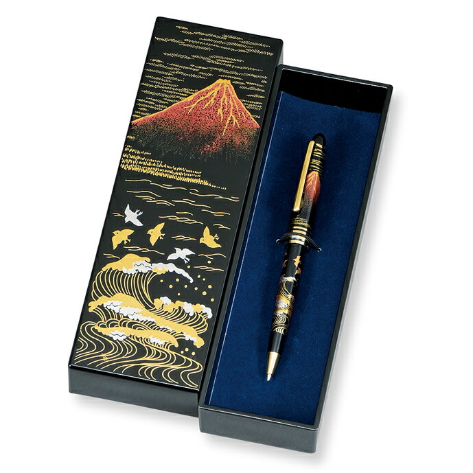 新入荷 楽天市場】山中塗 ペンケース付き 漆芸ボールペン 鶴【和風 机上用品・文具収納