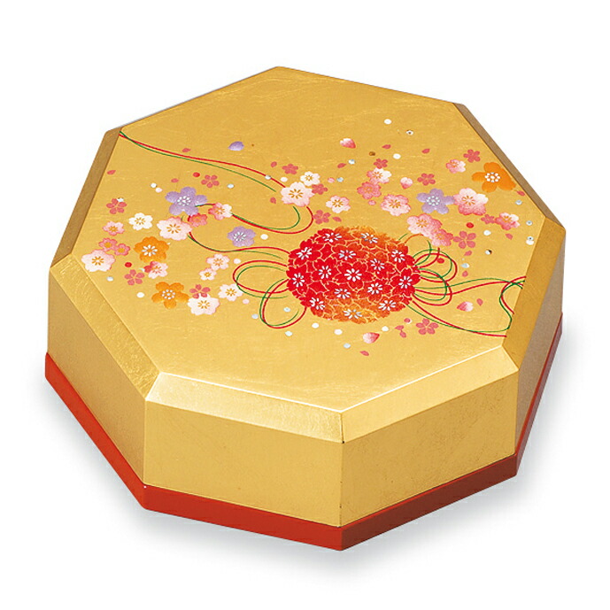 楽天市場】蒔絵小物 山中漆器 金華 八角小箱 日本土産 ギフト