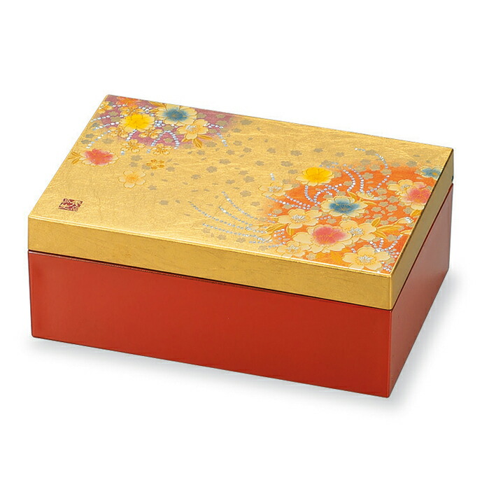 楽天市場】ジュエリーBOX 桜花赤富士山中漆器 山中塗 世界遺産