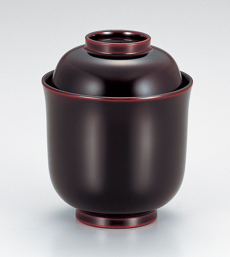 吸い物椀 木製 箸洗 羽反 春秋 磨蒔絵 漆塗 汁椀 吸い物 本漆塗 和食器 （ 小吸椀 お椀 食器 味噌汁椀 器 漆器 漆 塗り うつわ 椀 ） 吸い物椀 木製 4.2寸 黒漆塗 筏春秋 磨蒔絵 吸物椀 お椀