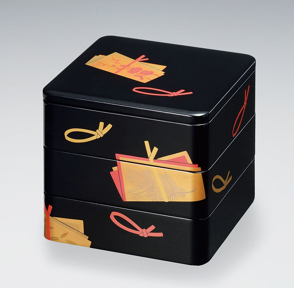 楽天市場】【輪島塗 重箱】四季草花蒔絵輪島/職人/木/あての木/日本製