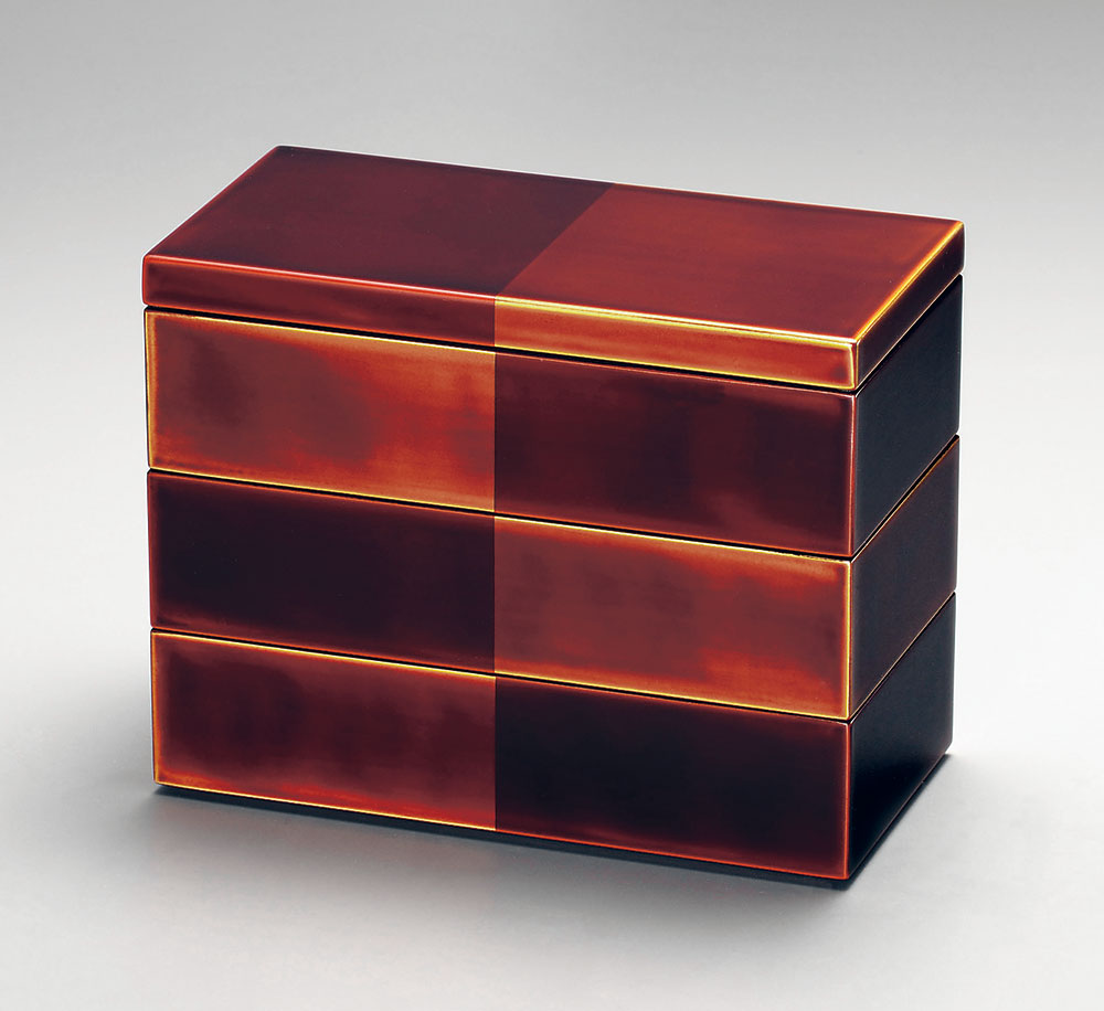 楽天市場】【輪島塗 重箱】四季草花蒔絵輪島/職人/木/あての木/日本製