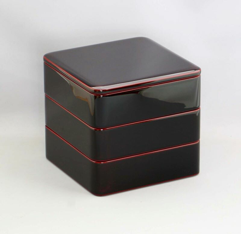 和食器 三段重箱 5.5 溜内朱 越前塗り 漆塗り 木製 越前漆器 お重【ギフト】【楽ギフ_包装選択】【楽ギフ_のし】【楽ギフ_のし宛書】