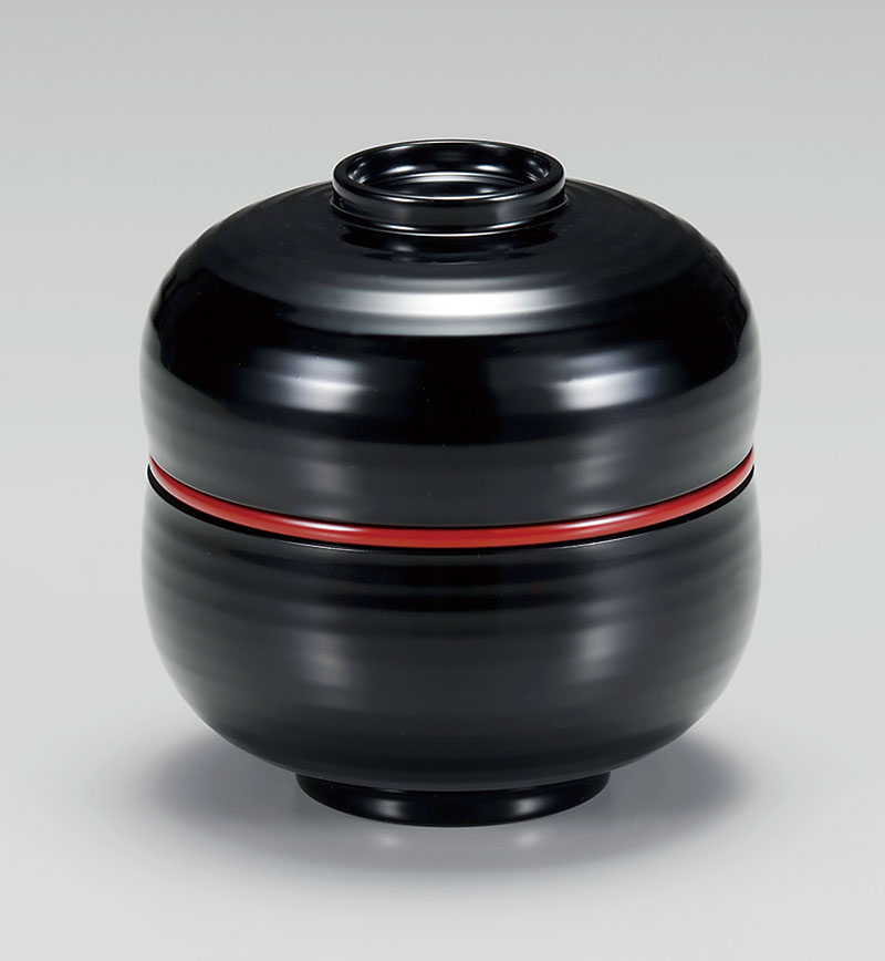 弁当箱 和食器 瓢弁当 木合 越前塗師細工 黒内朱 漆ペンキ塗り 越前ペンキ塗り おべんとう箱 うるしペンキ塗り【差し上げ物】【RCP】【楽ギフ_荷拵え選りすぐる】【楽ギフ_のし】【楽ギフ_のし宛書】